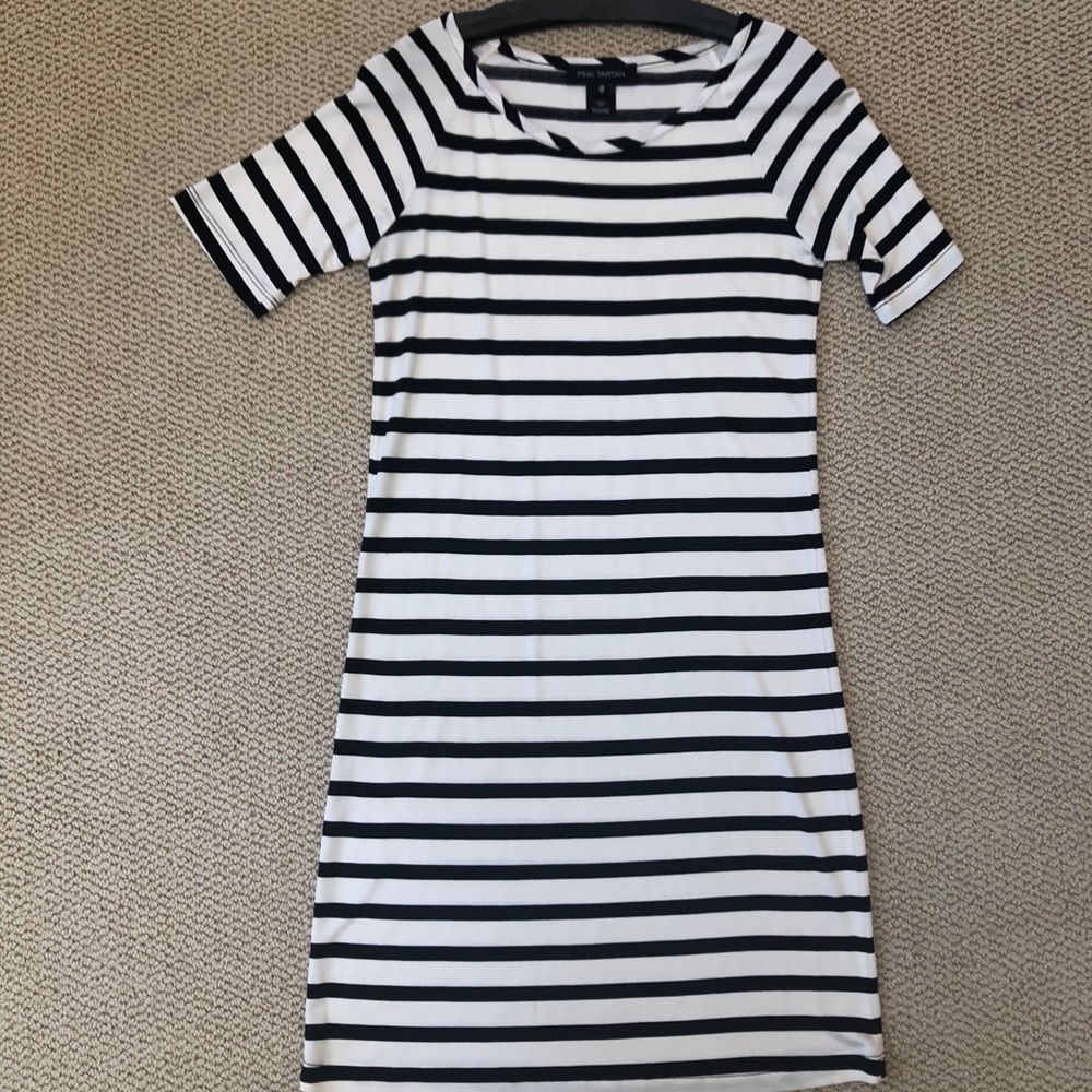 Silk Pink Tartan Dress